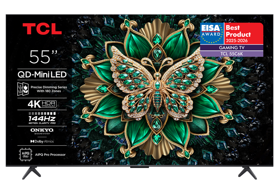 TCL osvojio čak pet prestižnih EISA nagrada za 2025–2026!