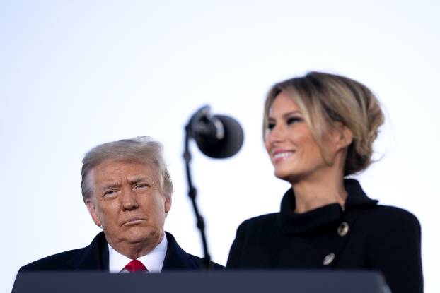 President Trump Holds Departure Ceremony Before Florida Travel