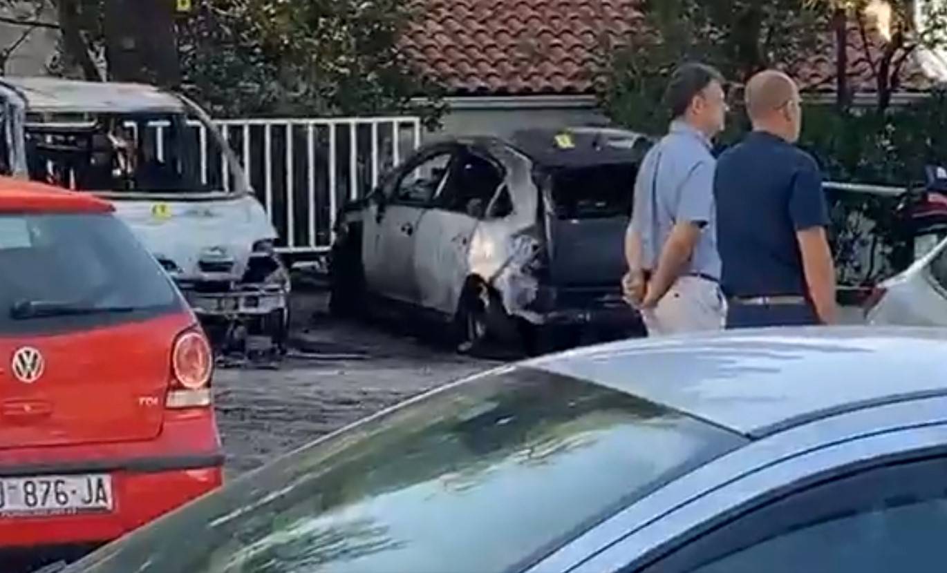 Požar pet automobila u Dubrovniku bio je podmetnut