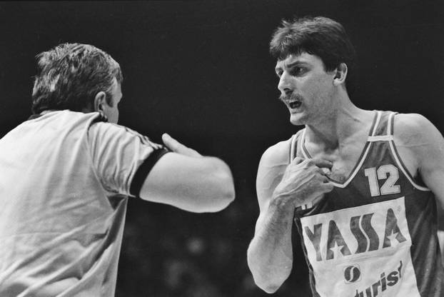 Povijesna utakmica kada je KK Zadar pobijedio KK Cibona u finalu Prvenstva Jugoslavije, 26.4.1986.