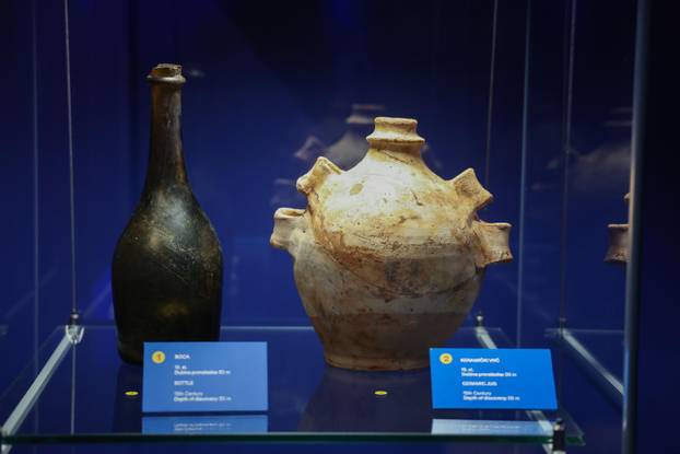 Zagreb: Premijerni razgled izložbe VRHOVI DUBINA - podvodna baština Splitsko-dalmatinske županije