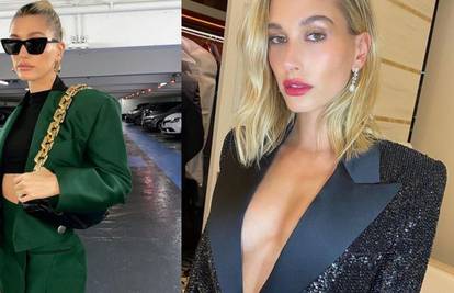 Hailey Bieber je kraljica sakoa