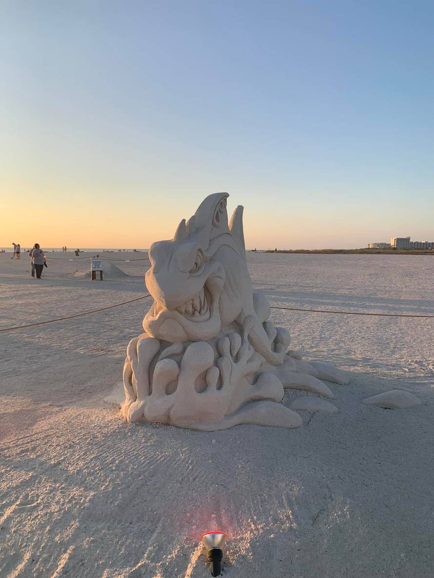 FOTO Spektakularne skulpture od pijeska na floridskoj plaži