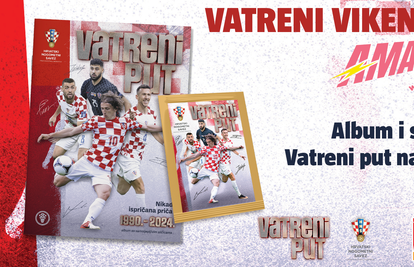 Amazinga do kraja svibnja dijeli album i sličice 'Vatreni put'!