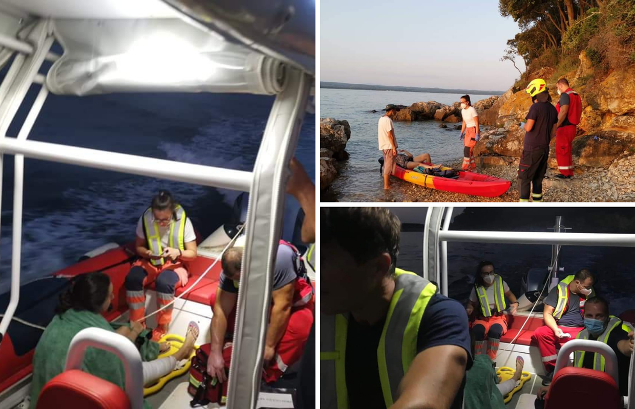 Brazilka kanuom otišla na otok vježbati jogu: Ozlijedila nogu, pomogli joj vatrogasci i hitna