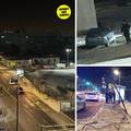 VIDEO Detalji noćne potjere u Zagrebu: Bježao policiji, probio je ogradu pa ga morali vezati