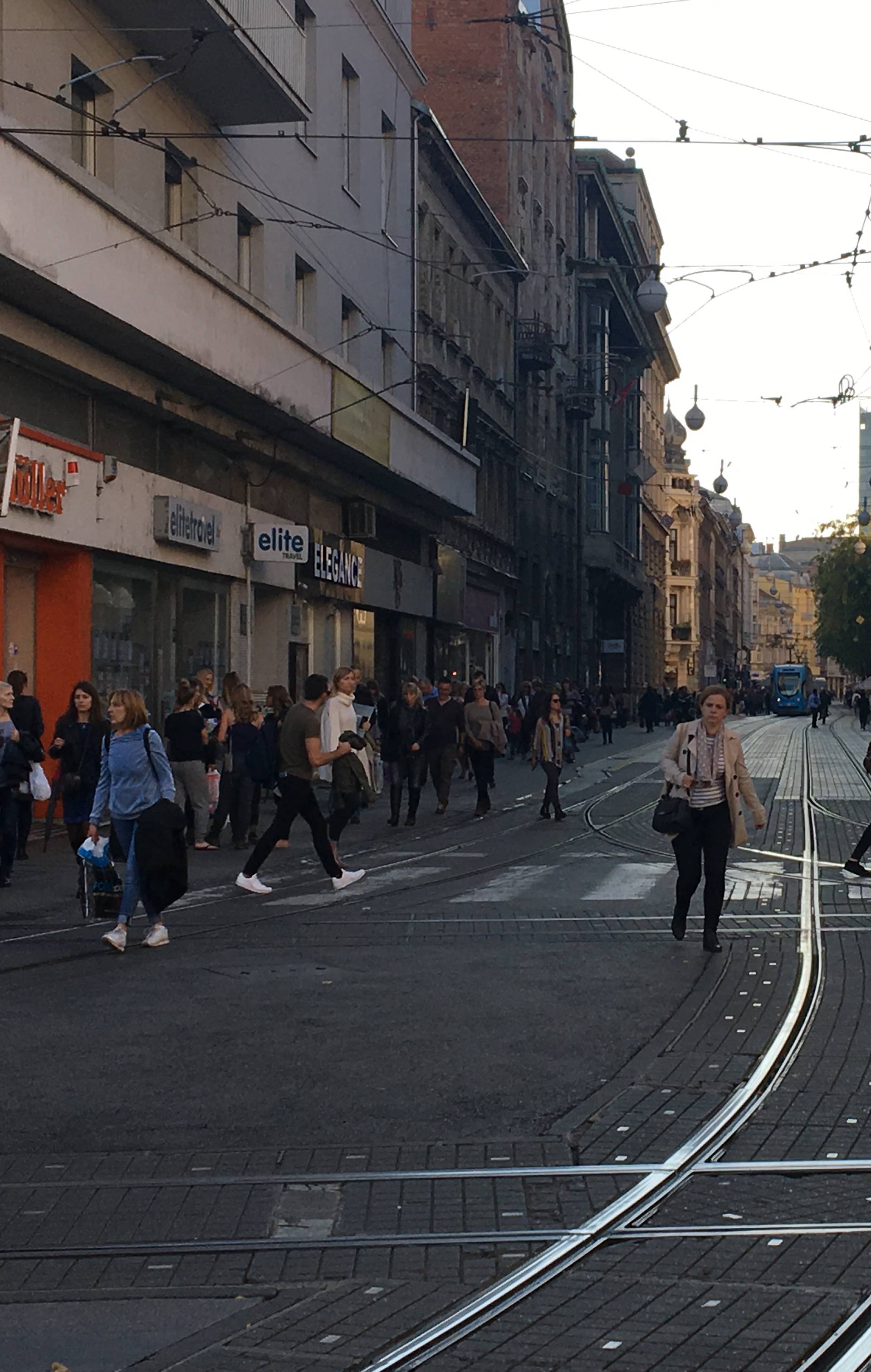 Kolaps tramvajskog prometa u centru Zagreba, nestalo struje
