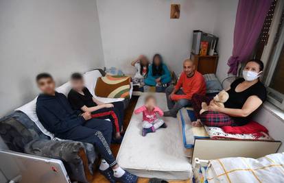 Velika obitelj na rubu očaja u Zagrebu: 'Živimo s 2300 kuna. Djeci je teško, ali razumiju sve'
