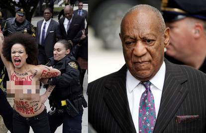 'Toples incident': Prosvjednica  pokušala napasti Billa Cosbyja