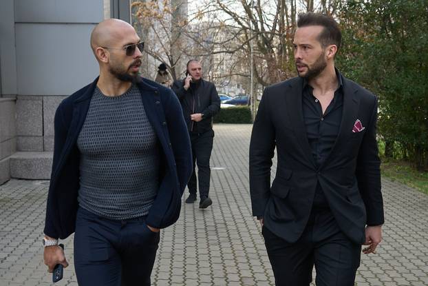 Andrew and Tristan Tate, Bucharest, Romania - 07 Mar 2024