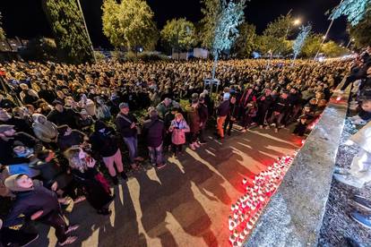 Split: Torcida mimohodom obilježila 32. obljetnicu stradanja Vukovara