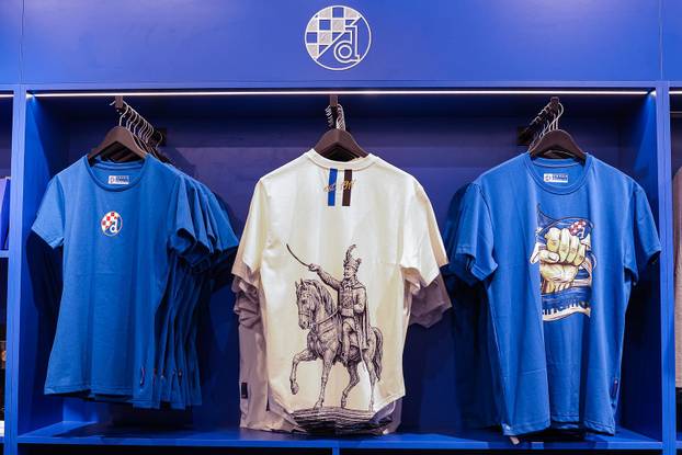 Zagreb: Otvorenje novog Dinamovog fan shopa