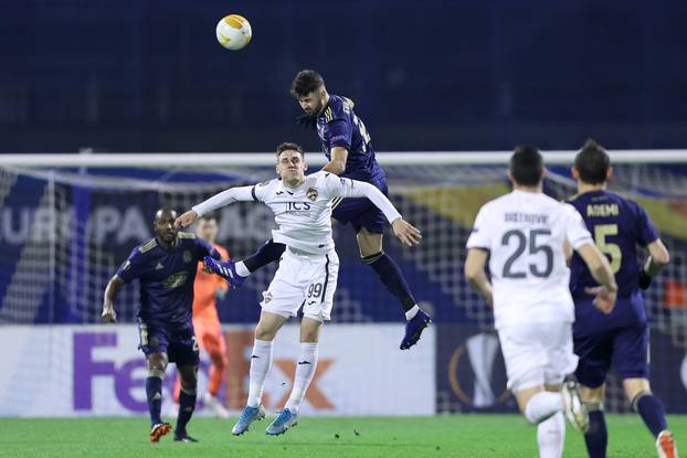 Zagreb: GNK Dinamo i CSKA Moskva u 6. kolu Europske lige na Maksimiru