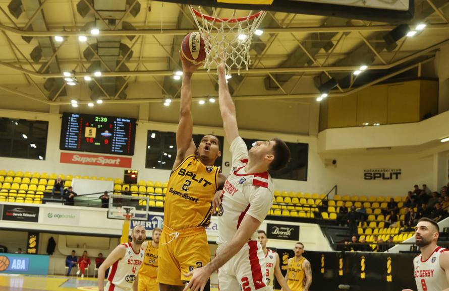 Split: Split i Derby sastali se na Gripama na utakmici AdmiralBet ABA lige