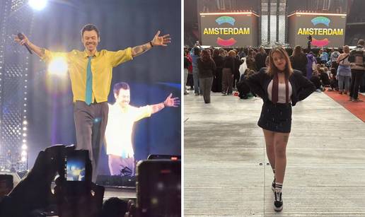 Bili smo na koncertu Harryja Stylesa: &Ccaron;ekala sam ga &ccaron;ak 16 godina, ni ki&scaron;a me nije omela!