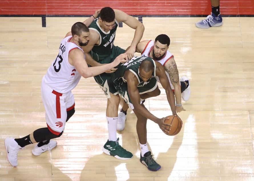 NBA: Playoffs-Milwaukee Bucks at Toronto Raptors