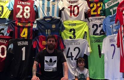 Messi se hvali: Pogledajte ovu nevjerojatnu kolekciju dresova