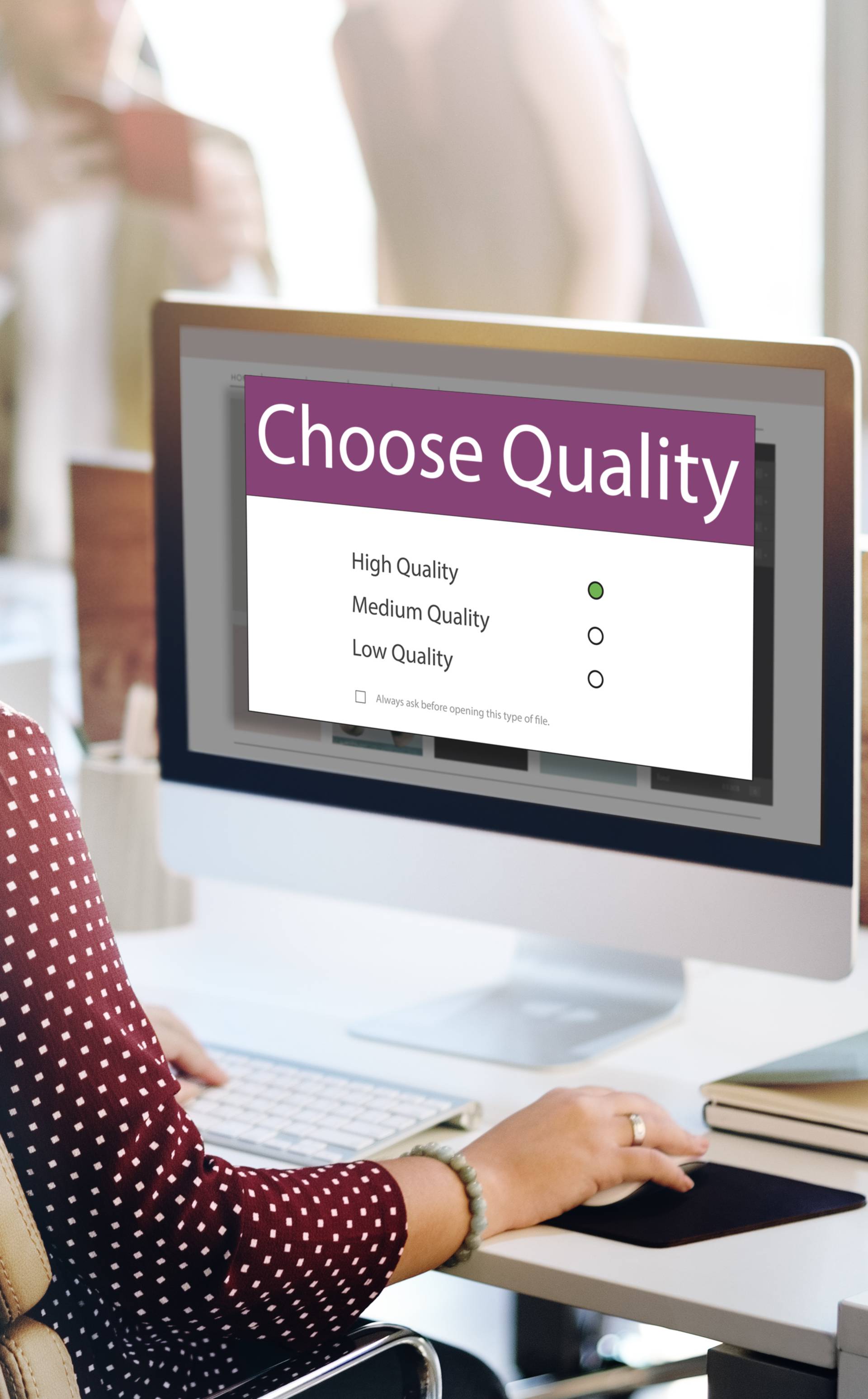 Quality Solution Options Graphic Interface