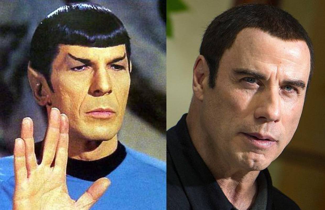 Pljunuti je Spock: Ismijavali su Travoltu zbog presađene kose