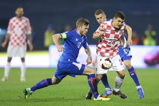 Zagreb: Dodatne kvalifikacije za SP 2014., Hrvatska - Island