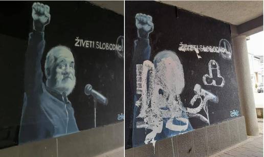 Vandali potpuno uništili mural u Srbiji posvećen Balaševiću...