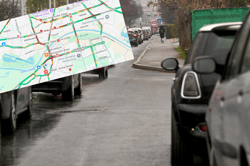 Prometni kaos u Zagrebu: Zbog zatvorene Slavonske avenije nastale su ogromne gužve...