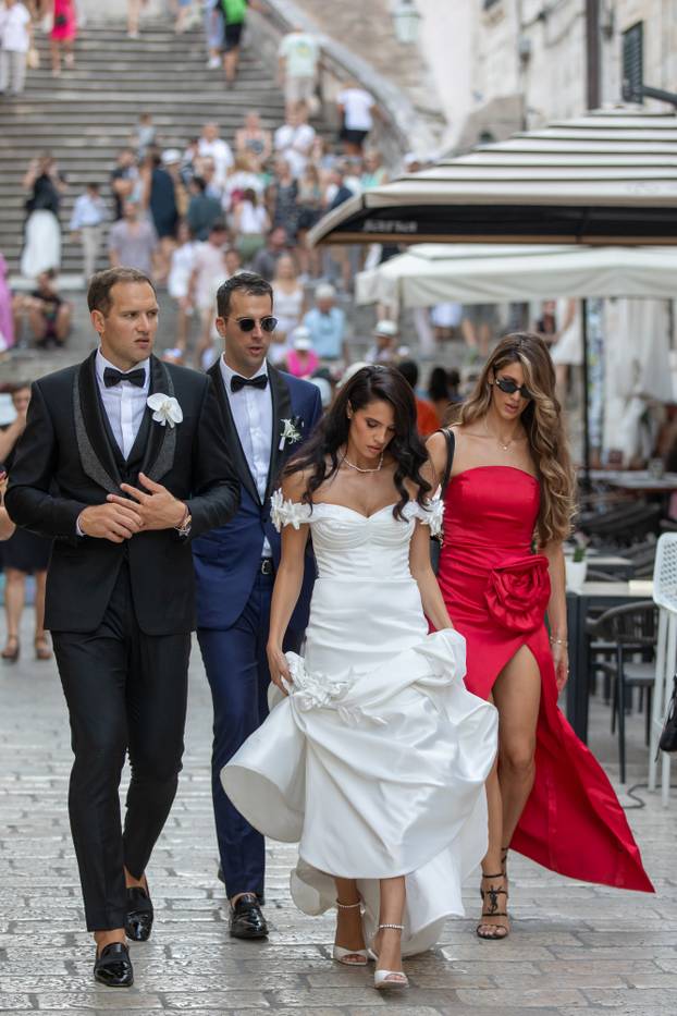 Zrinka Šahurić i Bojan Bogdanović vjenčali su se u Dubrovniku 