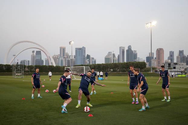 Doha: Hrvatska nogometna reprezentacija odradila je trening