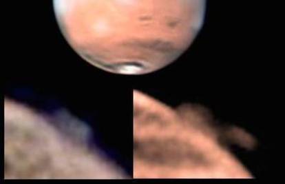 Oblaci ili jaka svjetlost...Što se to mota 250 km iznad Marsa?