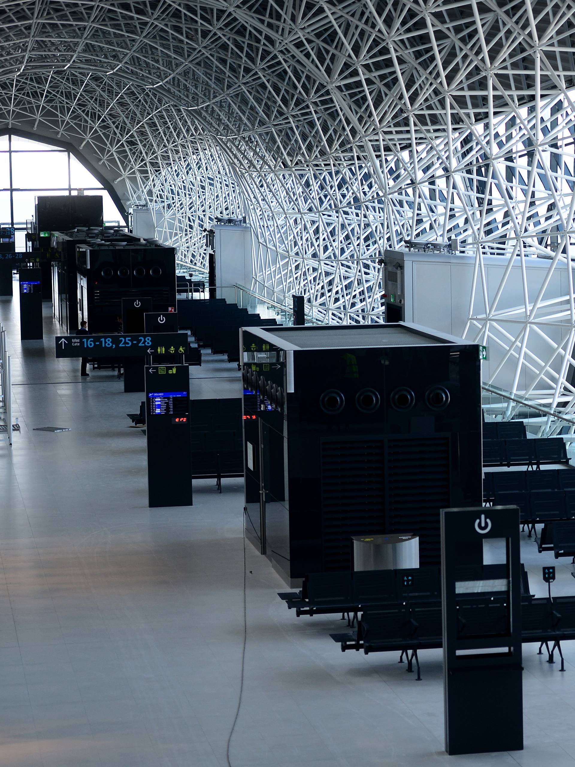 Pogledajte kako izgleda novi terminal zračne luke u Zagrebu