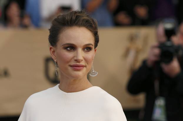 Actress Natalie Portman arrives at the 23rd Screen Actors Guild Awards in Los Angeles