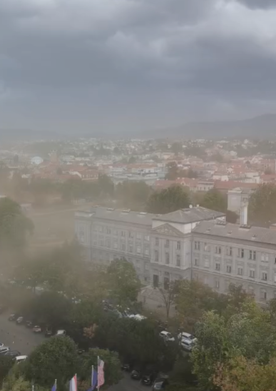 Olujni vjetar otpuhao je krov sa staračkog doma u Gornjoj Bistri!