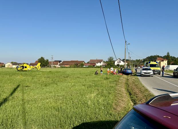 Dragonožec: U izlijetanju sa ceste jedna osoba ozlijeđena, dignut helikopoter