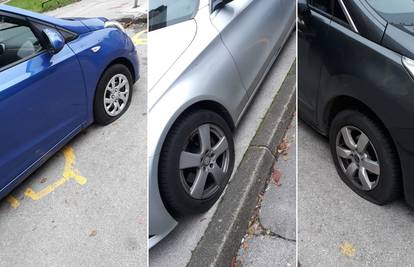 Na Jarunu bušili gume autima: 'Ciljali su na invalidska mjesta'