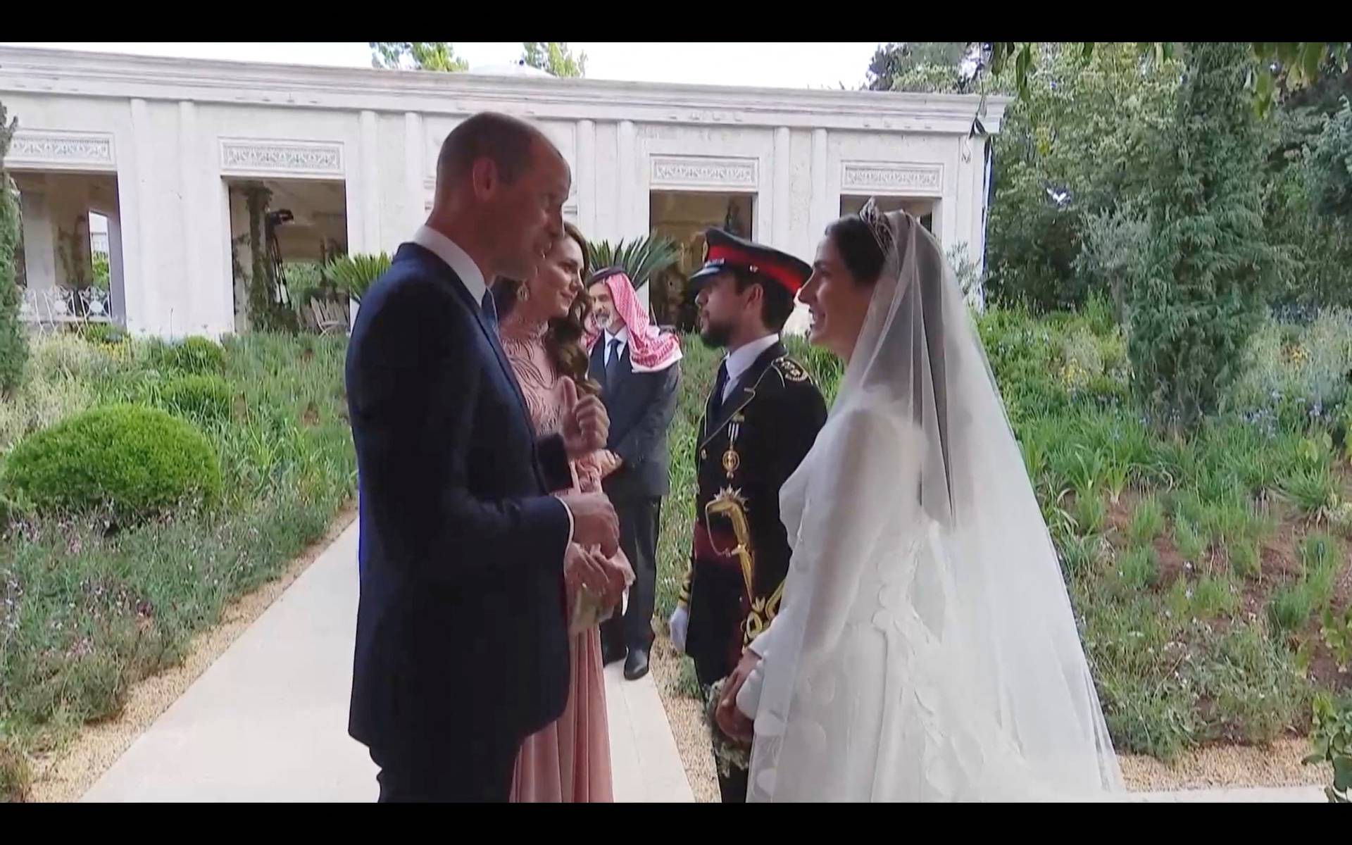 Jordan's Crown Prince Hussein and Rajwa Al Saif's royal wedding