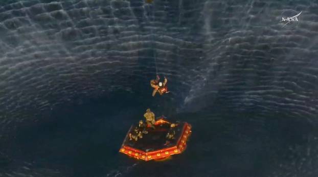 Artemis II crew returns to Earth