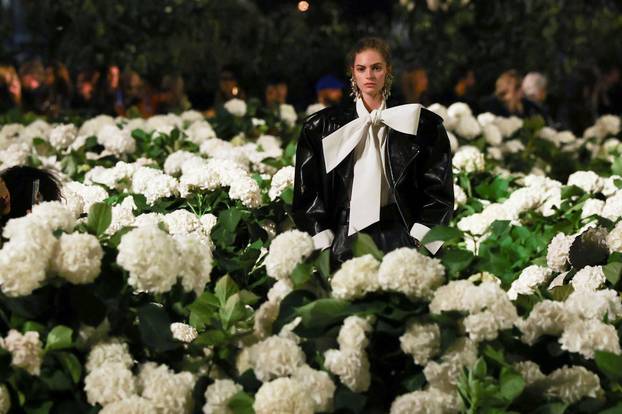 Yves Saint Laurent Womenswear Spring/Summer 2026 collection show during Paris Fashion Week