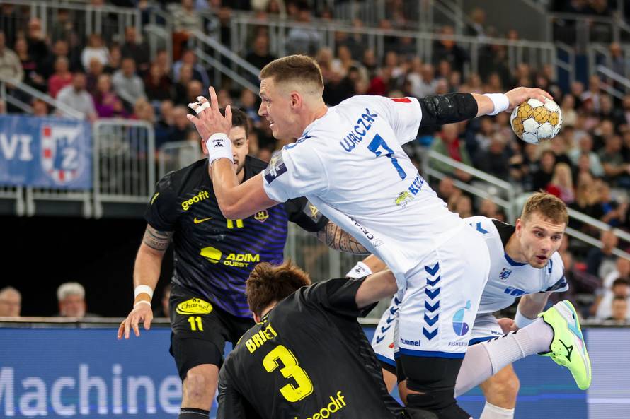 Susret 9. kola Lige prvaka između rukometaša Zagreba i Nantesa