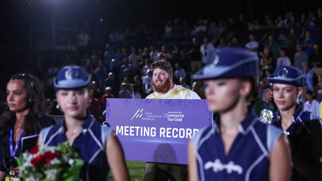 Zagreb: Bacanje kugle na 74. Boris Hanžeković memorijalu - Continental Tour Gold miting i 10. Memorijal Ivana Ivančića