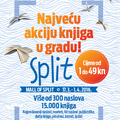 Najve&cacute;a akcija knjiga u Splitu!