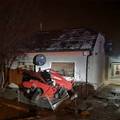 FOTO Teška nesreća u Bjelovaru: Autom se zabio u betonski stup, mladić je na mjestu poginuo...