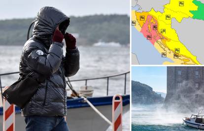 'Vrlo opasno vrijeme': Na snazi je najviši,  crveni meteoalarm!