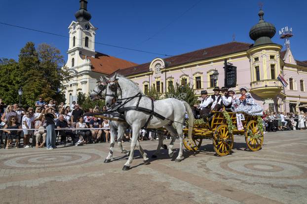 Vinkovci: Svečani mimohod sudionika 60. Vinkovačkih jeseni
