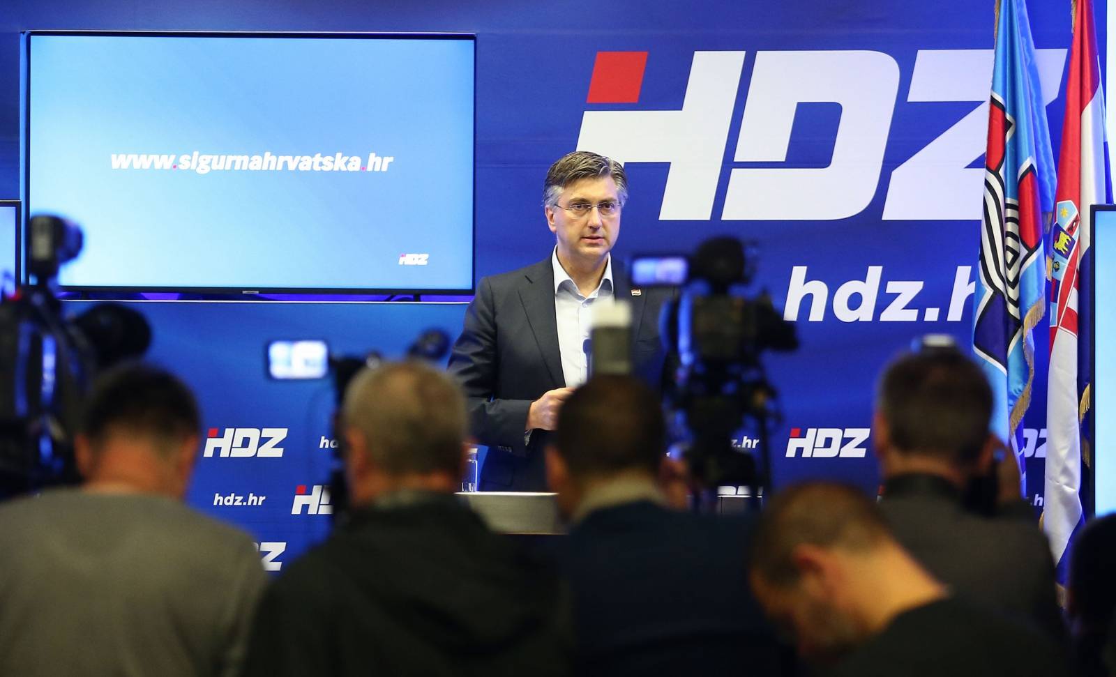 Zagreb: Predstavljanje kandidata na listi HDZ-a za I. izbornu jedinicu