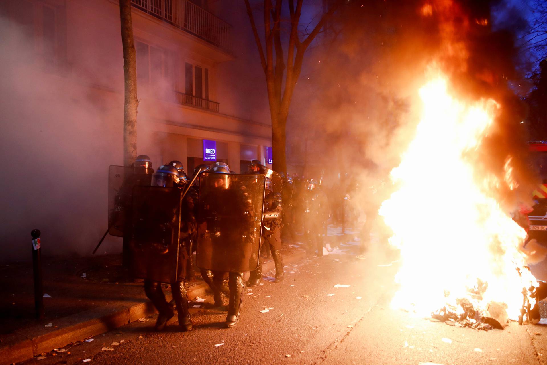 Demonstration against the 'Global Security Bill' in Paris