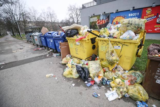 Zagrebačko naselje Savica zatrpano smećem