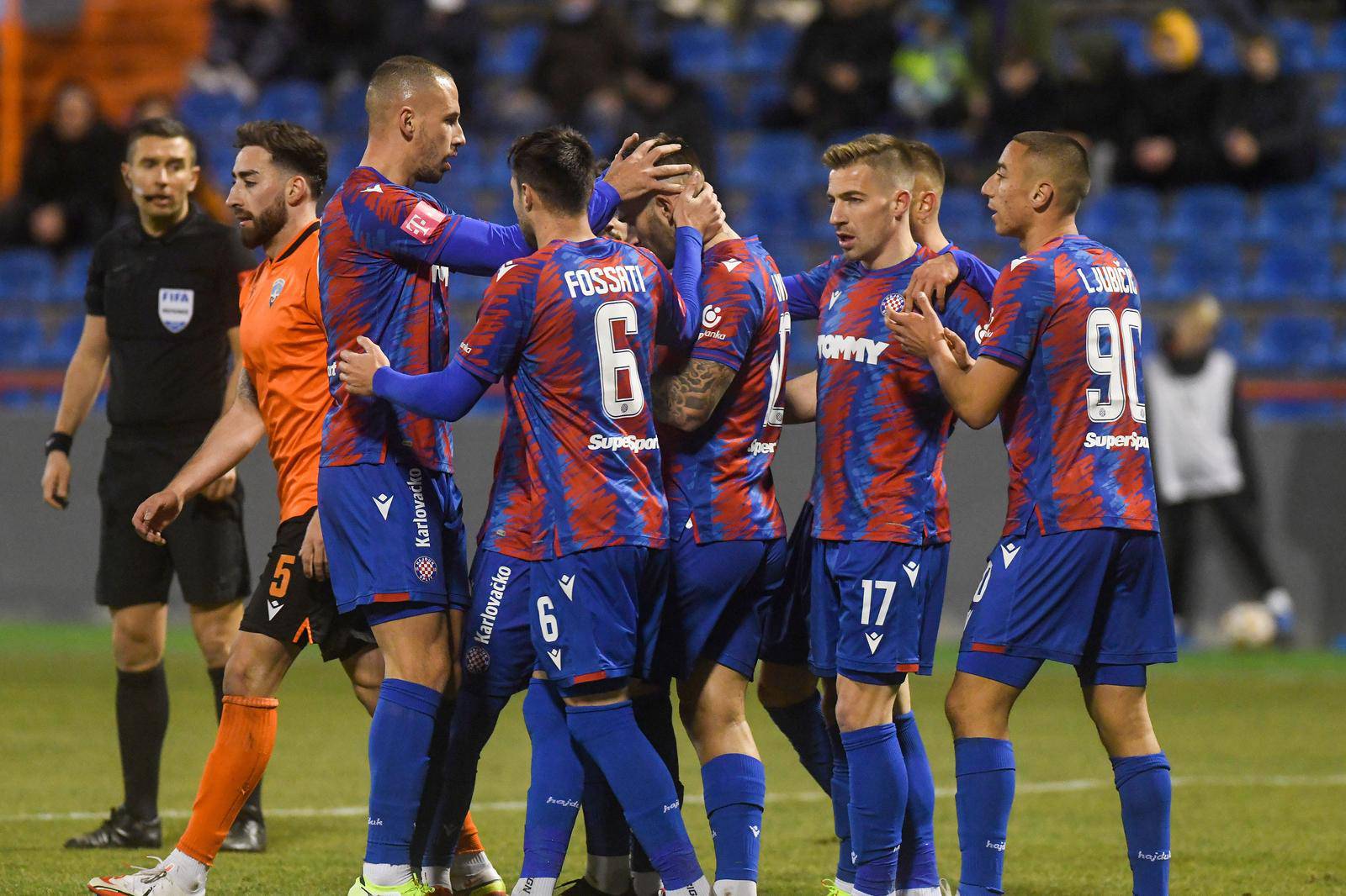 Šibenik i Hajduk susreli se u 21. kolu HT Prve lige