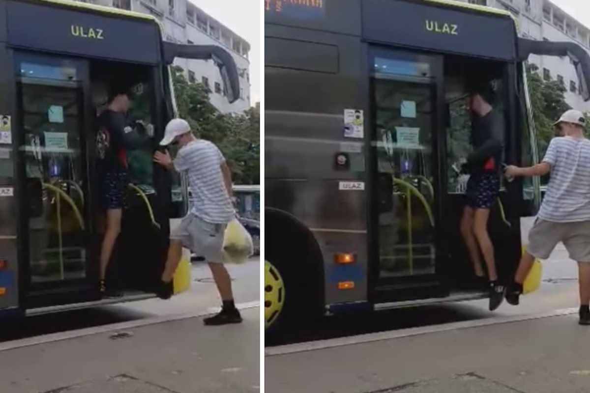 Policija uhitila mladića u Splitu koji je verbalno napao vozača busa, pljuvao ga i htio udariti
