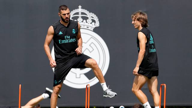 United States Football Soccer - Real Madrid training