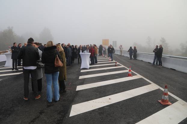Svečanost puštanja u promet dionice autoceste A11 Lekenik - Sisak